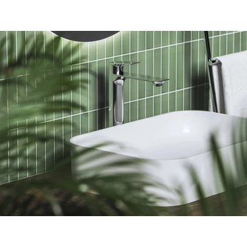 RAVAK Plan mosdócsaptelep 300 mm, lefolyó nélkül PN 015.00CR, króm