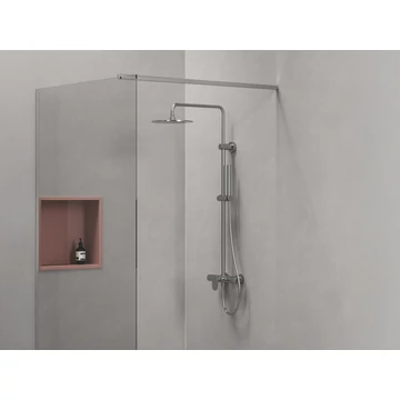 RAVAK Spring állítható, nem termosztátos zuhanyoszlop, zuhanyszettel, króm SG 098.00CR