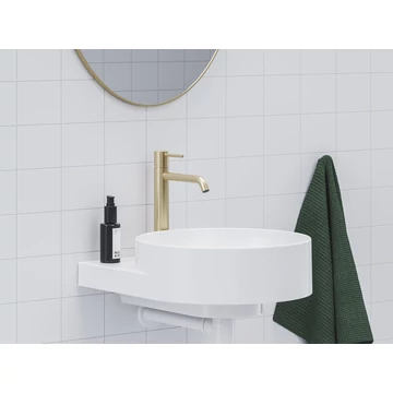 RAVAK Espirit álló mosdócsaptelep BeCool 250 mm leeresztő nélkül ES 014.61GLB, Gold Brushed