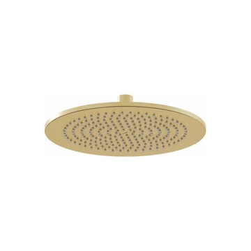RAVAK Esőztető zuhanyfej köralakú, 250 mm 980.60GLB, Gold Brushed