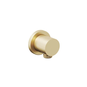 RAVAK Fali zuhany csatlakozó 701.60GLB, Gold Brushed