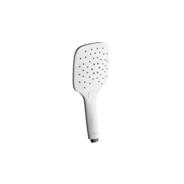 RAVAK Kézizuhany Air, 3 funkciós 120mm 958.10CR/WH, króm/fehér