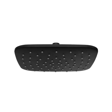 RAVAK Esőztető zuhanyfej ABS, szögletes, 250mm 983.20BL, fekete