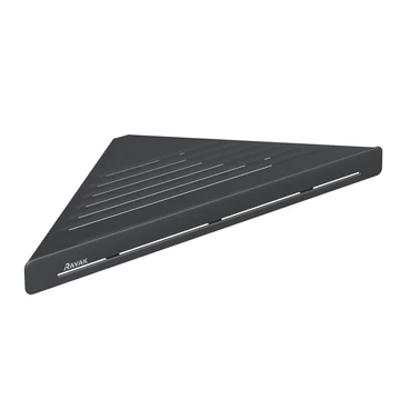 RAVAK Polc Slim C, fekete/fekete