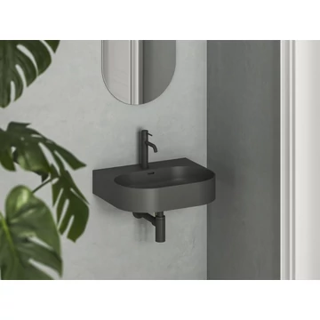 RAVAK Ceramic Slim Wall O 55 N kerámiamosdó antracit