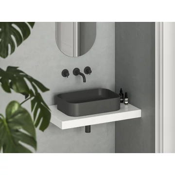 RAVAK Ceramic Slim R 55 kerámiamosdó antracit
