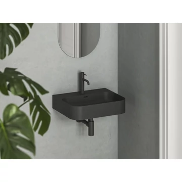 RAVAK Ceramic Slim Wall R 55 N kerámiamosdó matt fekete