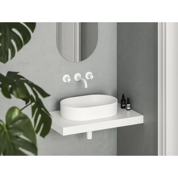 RAVAK Ceramic Slim O 55 kerámiamosdó matt fehér