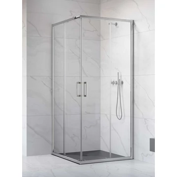 RADAWAY Premium Pro KDD szögletes zuhanykabin 100x100 átlátszó