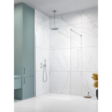RADAWAY Volta Walk-in zuhanyfal 100 átlátszó
