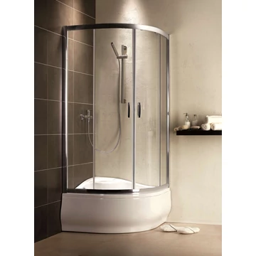 RADAWAY Premium Plus A1700 íves zuhanykabin 90x90 átlátszó