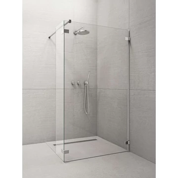 RADAWAY Euphoria Walk-in II zuhanyfal 80 átlátszó