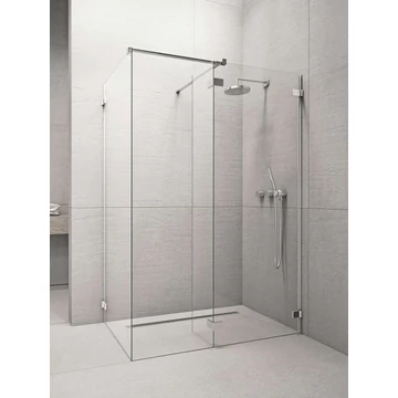RADAWAY Euphoria Walk-in III zuhanyfal 90x140 átlátszó