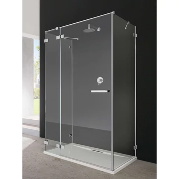 RADAWAY Euphoria KDJ+S szögletes zuhanykabin 100x100 átlátszó jobbos