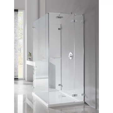 RADAWAY Euphoria KDJ P szögletes zuhanykabin 100x100 átlátszó balos