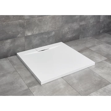 RADAWAY Giaros C szögletes zuhanytálca 100x100 fehér, ajándék szifonnal