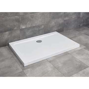 RADAWAY Doros D szögletes zuhanytálca 100x90 fehér, ajándék szifonnal