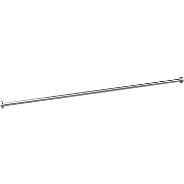 BEMETA ZUHANY Zuhanyfüggöny tartó, átm:25mm, 1 500x60x60mm, polírozott