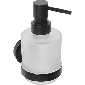 BEMETA DARK Szappanadagoló, MINI üveg, 75x145x100mm, 200ml, fekete