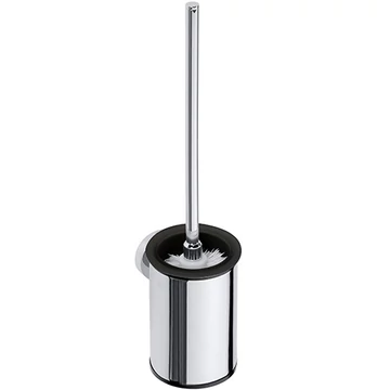 BEMETA OMEGA Fali WC kefetartó, fehér kefe, 95x385x120mm, króm