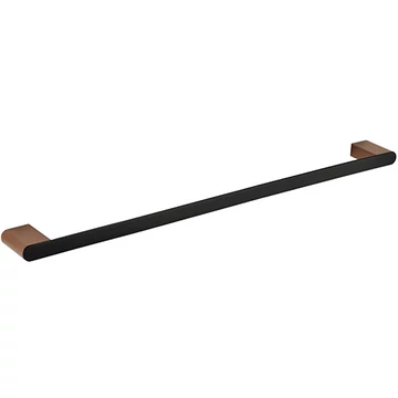 BEMETA GALLA törölközőtartó, 600x20x59mm, matt fekete