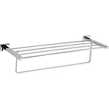 BEMETA PLAZA Törölközőtartó polc, 585x140x210mm, króm