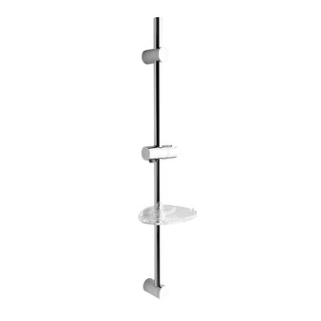 SAPHO Zuhanyrúd mozgatható tartóval, 810mm, réz/króm