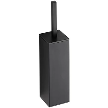 BEMETA NERO WC kefetartó álló vagy falra szerelhető, 80x400x80mm, fekete