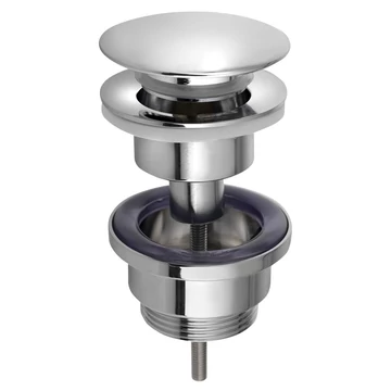 BRUCKNER klik-klak mosdólefolyó, 10-55mm, 5/4“, króm
