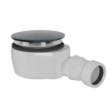 POLYSAN zuhanytálca szifon, 90mm, DN40, gun metal