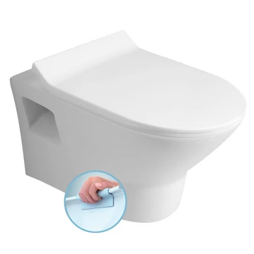 BRUCKNER IMOGEN RIMLESS fali WC, 36x50cm