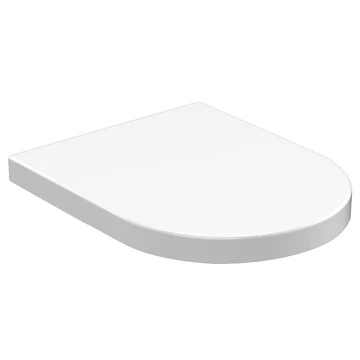KERASAN FLO WC-ülőke, fehér/króm