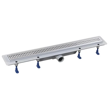 POLYSAN INDY padlóösszefolyó, inox ráccsal, superflow, DN50, 910x122x65mm