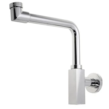 OMP TEA QUASAR Mosdó space saving waste, 1'1/4-32mm, króm