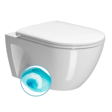 GSI PURA ECO fali WC, Swirlflush, 55x36cm, ExtraGlaze
