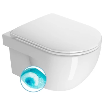 GSI CITY PRO fali WC, Swirlflush, ExtraGlaze, 35x52cm