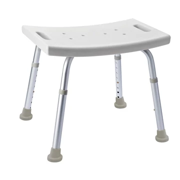 RIDDER Fürdőszobai szék, állítható magasság, max:100kg, mag:340-520mm, fehér,