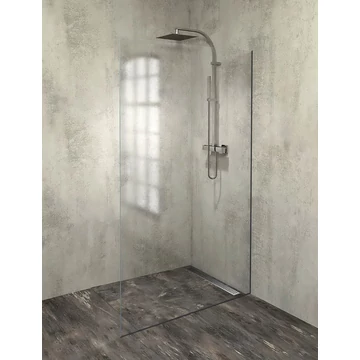 POLYSAN ARCHITEX LINE beépítési szett padlóhoz, falhoz, max:1200mm, matt fekete