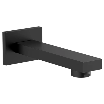 SAPHO Fali kifolyócső, 160mm, matt fekete