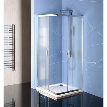 POLYSAN EASY LINE szögletes zuhanykabin, 900x900mm, BRICK üveg