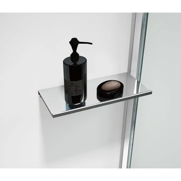 POLYSAN ESCA polc faliprofilhoz, 230x120mm, króm