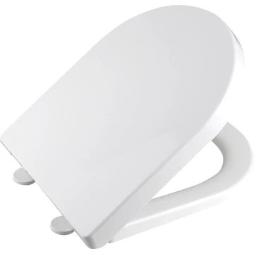 AQUALINE DONA WC-ülőke, soft close, easy take, PP, fehér,