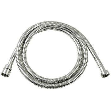 LUX dupla rétegű gégecső, flexibilis, 200-240cm, króm