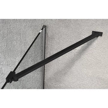 GELCO VARIO Walk-In sarok merevítő, 650mm, fekete