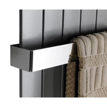 COLONNA törölközőtartó radiátorra, 450x74mm, csiszolt inox
