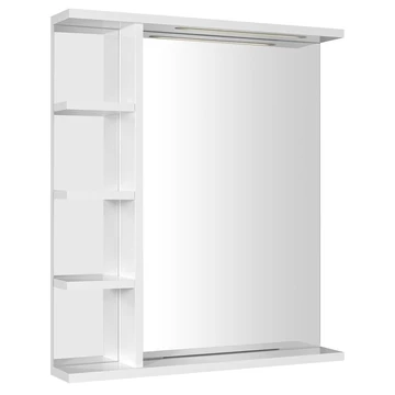 AQUALINE KORIN LED tükör világítással és polcokkal, 60x70x12cm