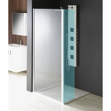 POLYSAN MODULAR Fix zuhanyfal, L típusú, ajtós változat, 2/1-es modul, 1000mm