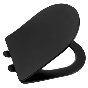PACO SLIM Soft Close WC-ülőke, fekete