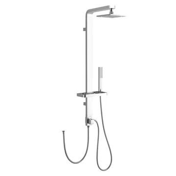 AQUALINE SIGA zuhanyoszlop, csaptelep nélkül, 1090mm, alumínium