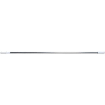 AQUALINE teleszkópos rúd, átm:2,2x70-120cm, fényes inox